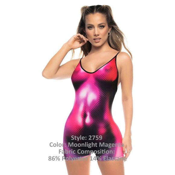 Mapale 2759 Mars Romper Color Moonlight Magenta - Picture 5 of 7